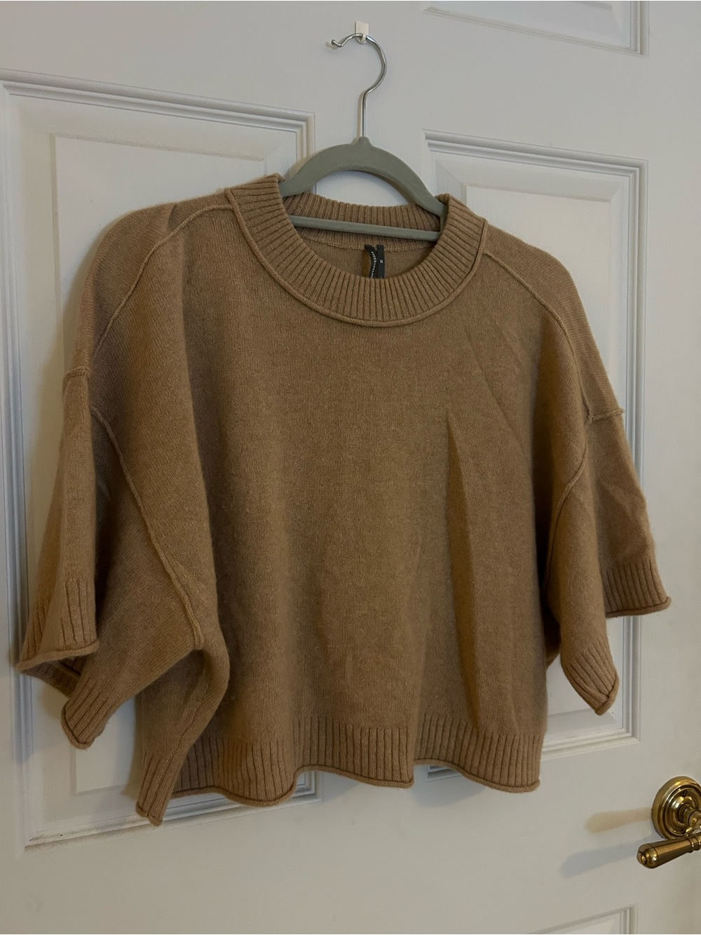 Anthropologie Cashmere Short-Sleeve Sweater - Picture 3 of 4